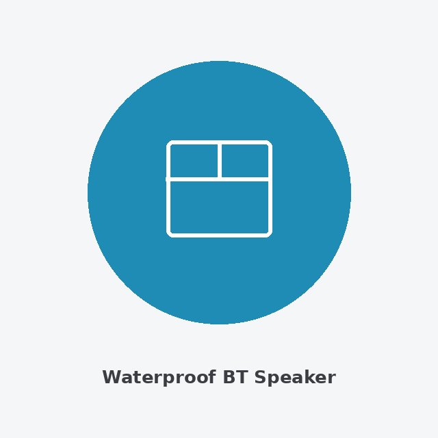 Hoco HC2 True Wireless Waterproof Outdoor Bluetooth Speaker with LED Light