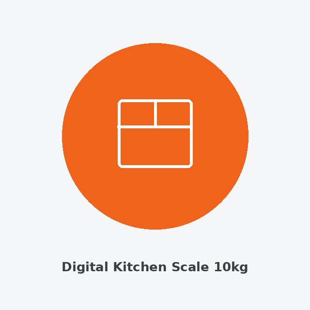 Digital Scale 10kg 1g Household Kitchen Weight Scale