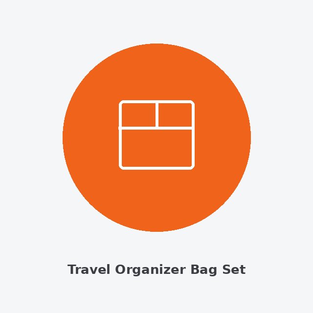 Compact Travel Organizer Bag Set For Clothes & Shoes